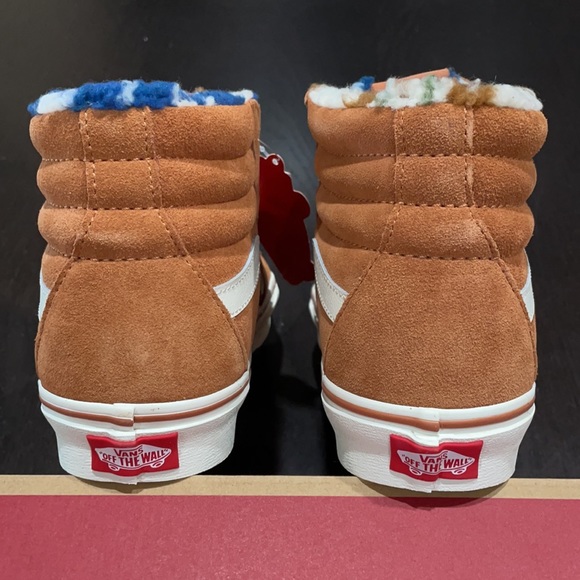 Vans Sk8-Hi Suede Sherpa Sunburn - Picture 2 of 5
